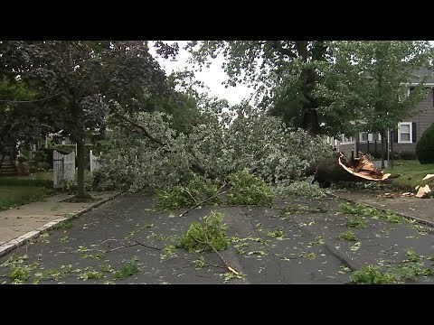 Severe thunderstorms, apparent microburst tear through Greater Boston area