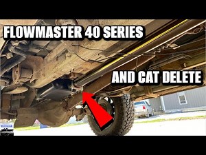 Ford Excursion 6.8 V10 Exhaust! (Stock VS Straight Pipe VS Flowmaster 40 Series & Cat Delete)