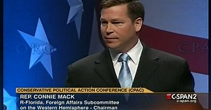 Representative Connie Mack Remarks