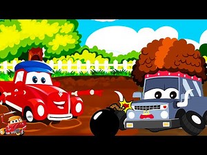 All Strung Up, Baby's Day Out + More Vehicles Cartoon Videos For Babies by Super Car Royce