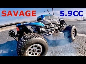 HPI Savage XL K5.9 - Nitro Brings all the Fans to the Yard. The Last Best Stock Collectible Savage?