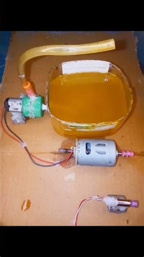 Generating Electricity Using a Small Motor | 12V DC Motor Power Experiment