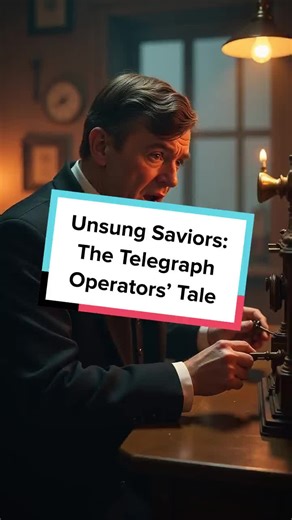 Discover the thrilling world of telegraph operators who changed history with their quick thinking and Morse code mastery! #History #Innovation #Telegraph #UnsungHeroes #LightningLetters