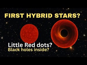 The Universe’s First Little Red Dots May Hide Black Holes Inside | James Webb discovery #nasa #jwst
