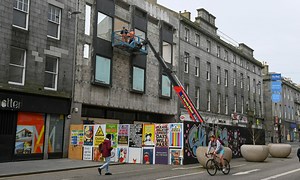Work gets under way on former BHS building as Aberdeen Market demolition continues