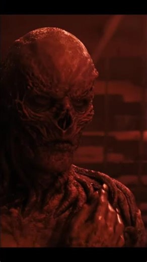 Monster Pursuit: Girl's Fear & Determination in a Red Hellscape! #shorts