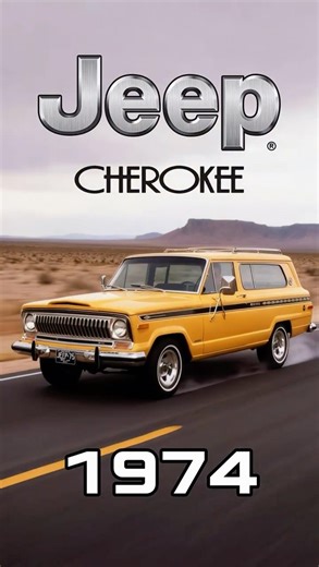 Jeep Cherokee Evolution | 1974 - 2030