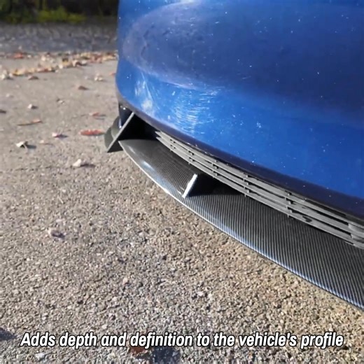 ✅Model Y Front bumper lip installed — instant visual upgrade, zero compromise. | EVBASE-EV&Tesla Accessories