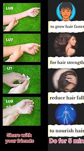 2.6M views · 14K reactions | Best acupressure points for all hair problems. Sourav Yoga #helth #exercise #yoga #trending #viral #viralreelschallenge #trendingreels #explorepage #hairgrowth #hairfall #Acupressure #hair #kolkata #india #canada #usa #tiktok | Sourav Yoga | Facebook