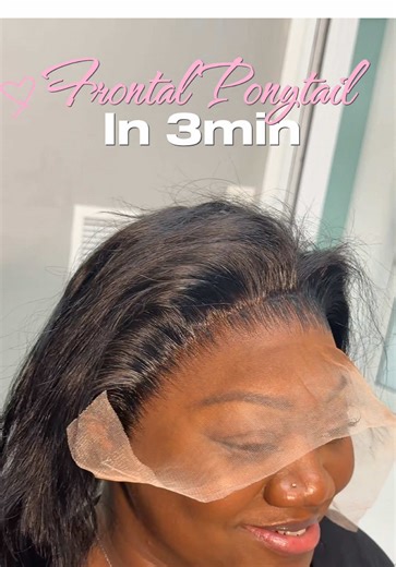 Frontal Ponytail Perfection for Stylish Looks