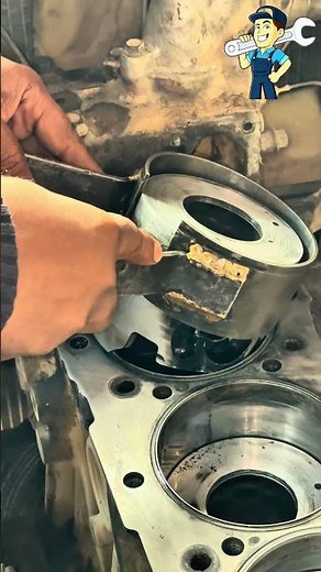 How to Seat a Piston Correctly 🛠️ #shortsfeed #mechanic #machine #skillshots #tools #viralshorts