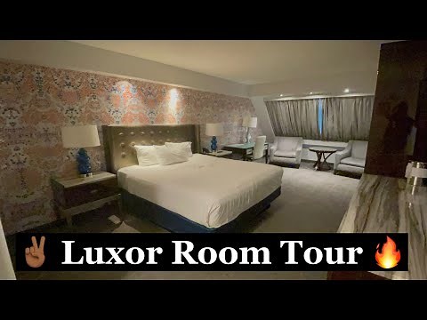 Las Vegas Luxor Updated Pyramid and Tower Comparison and Room Tour Review