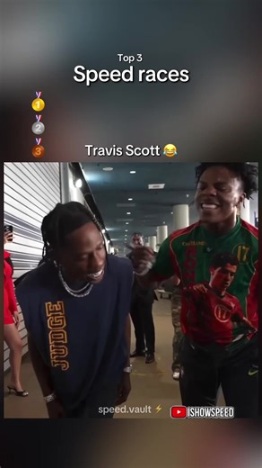 Top 3 | IshowSpeed races #ishowspeed #travis #speed #viral #fyp | travis scott