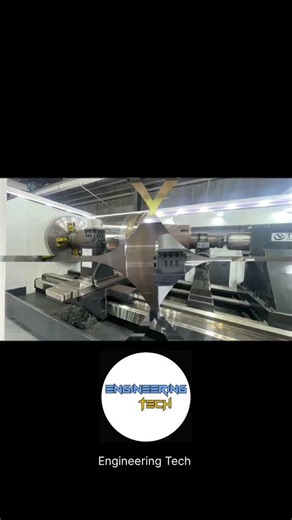 1000mm shaft turning on giant Cnc ￼