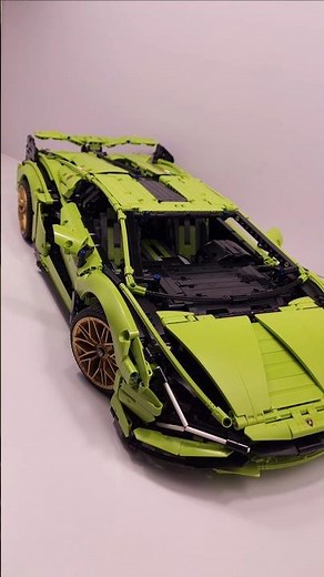 LEGO Technic Lamborghini Sián FKP 37 (42115)[3696 pcs] Review #shorts ‪@TopBrickBuilder‬