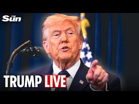 LIVE: Oval office signing event as President Trump addresses energy prices & Iran conflict