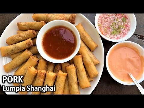 Paano Gumawa ng Masarap at Malinamnam na LUMPIA SHANGHAI | Pork Lumpia Shanghai Recipe