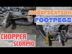 Motorcycle Footpeg Modifications | Small But Big Impact !!!!!