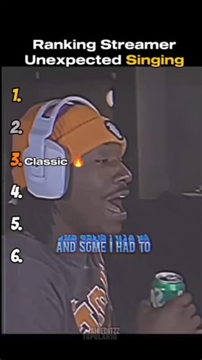 Ranking streamers unexpected singing | #explore #music