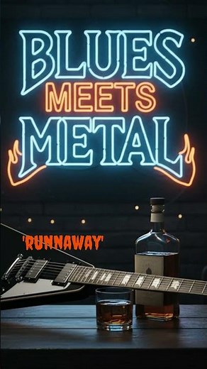 Runnaway 🎸 | Epic Blues Metal #bluesmusic #metalmusic #guitar