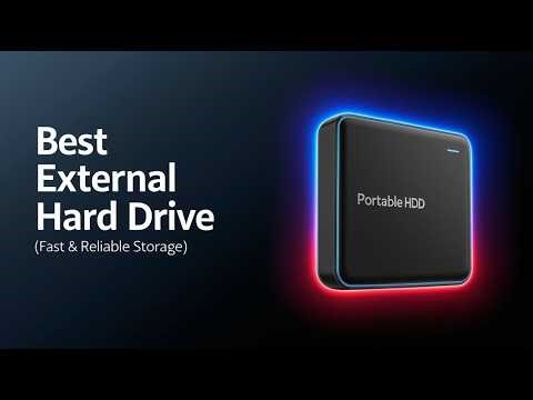 5 Best External Hard Drives for Backup & Storage