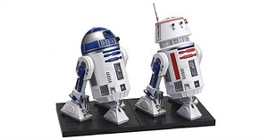 Assemble R2-D2 and R5-D4 with Bandai's Star Wars model kit at $22 (Reg. $28)