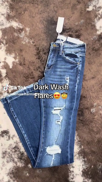 If you’ve ever tried on a pair of jeans and thought, “Why don’t these look right on me?”… these are the ones that change your mind. 👖✨ These are one of our best-selling pairs for a reason. The dark wash is super flattering, the distressing gives them that lived-in feel, and the stretch is next-level comfy. They hug in all the right places, smooth the tummy, and make the booty look real good. Just honest truth. 😉 The kind of jeans you put on once… and suddenly every other pair in your closet fe