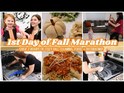 🍂 Fall Reset Marathon | 2+ Hours of Clean With Me, Recipes & More!