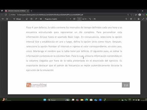 08 Caso 8 Software SIMIO