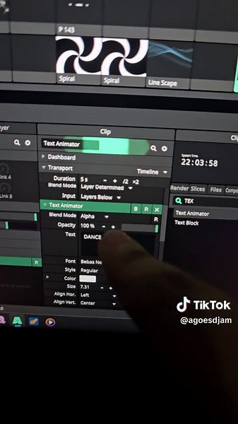 Tutorial Bikin Text Animasi di Resolume
