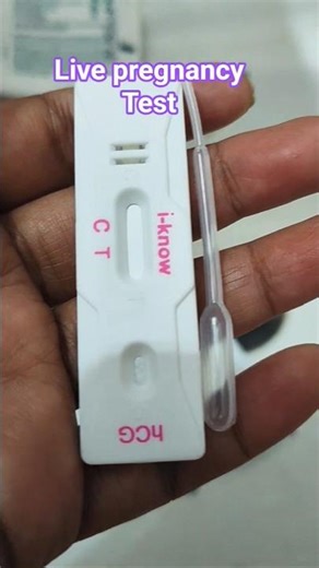 Live pregnancy test #pregnancytest #livepregnancytest