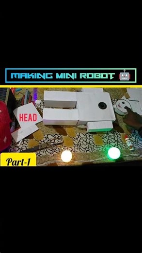 making mini robot 🤖#diy #diyprojects #short