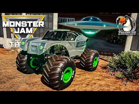 The Unbelievable Alien Invasion Monster Truck (Monster Jam Steel Titans)