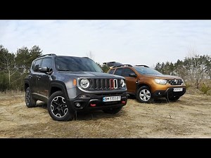Off-Road Battle Between Jeep Renegade or Duster