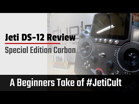 Jeti DS-12 Special Edition Carbon Rc Transmitter, A Beginners Point of View