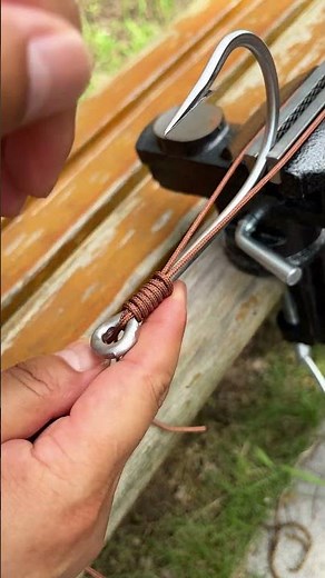 Strongest Fishing Knot for Hooks 🐠🐡