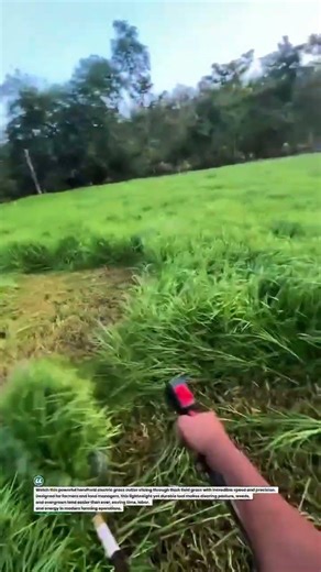 Smart Electric Grass Cutter Tool for Fast Field Clearing 🚜🌱 #GrassCutter #FarmTools #AgriTech