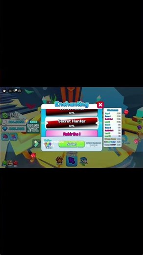 I got the Secret Hunter Passive in tap simulator #roblox