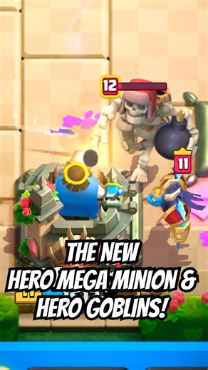 🚨 Everything about the Hero Goblins & the Hero Mega Minion! #clashroyale