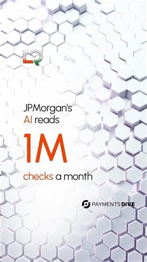 JPMorgan taught AI to read checks
