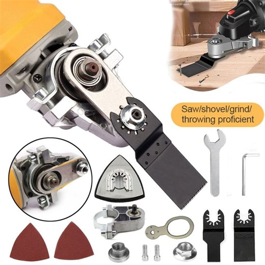 ZOATAAL Universal Treasure Angle Grinder To Universal Cutting Conversion Angle Grinder Universal Head Adapter 100 Type Oscillating Angle Grinder Polisher | Lazada PH