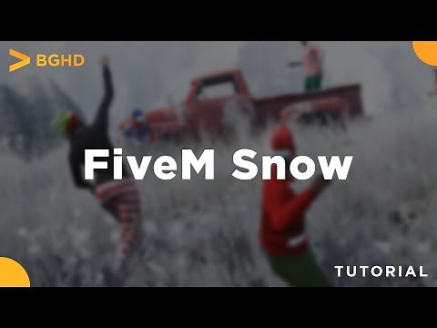 Add Snow to your FiveM Server - FiveM Resource Tutorial/Overview