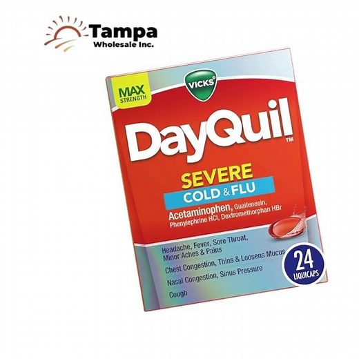 NyQuil Severe Cold & Flu – Powerful Nighttime Relief for Symptoms