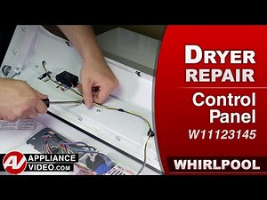 Whirlpool Dryer - Display Will Not Illuminate - Control Panel Repair and Diagnostic