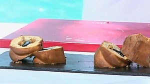 Bizcocho de pera y caramelo