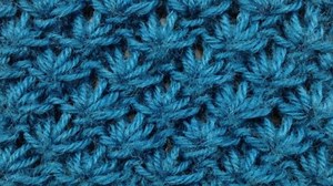 The Lotus Flower Knitting Stitch Pattern by Knitiversity