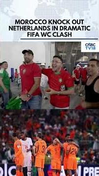 Morocco Knock Out Netherlands in Dramatic Penalty Shootout | Fans Celebrate Historic Win | N18G