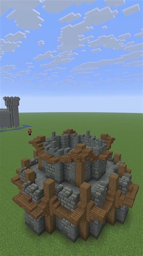 #minecraft Tuff Watch Tower Timelapse