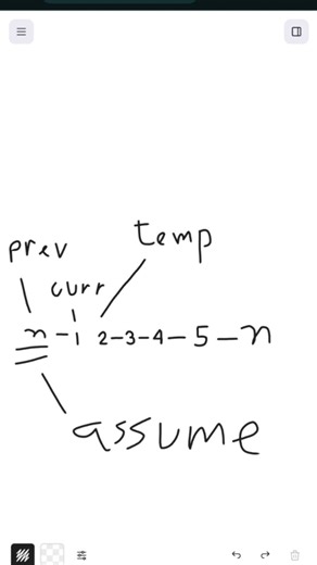 How to reverse a linked list #linkedlist #leetcode #reverselinkedlist