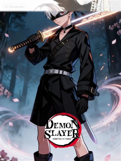 Demon slayer x nier automata 9s edition